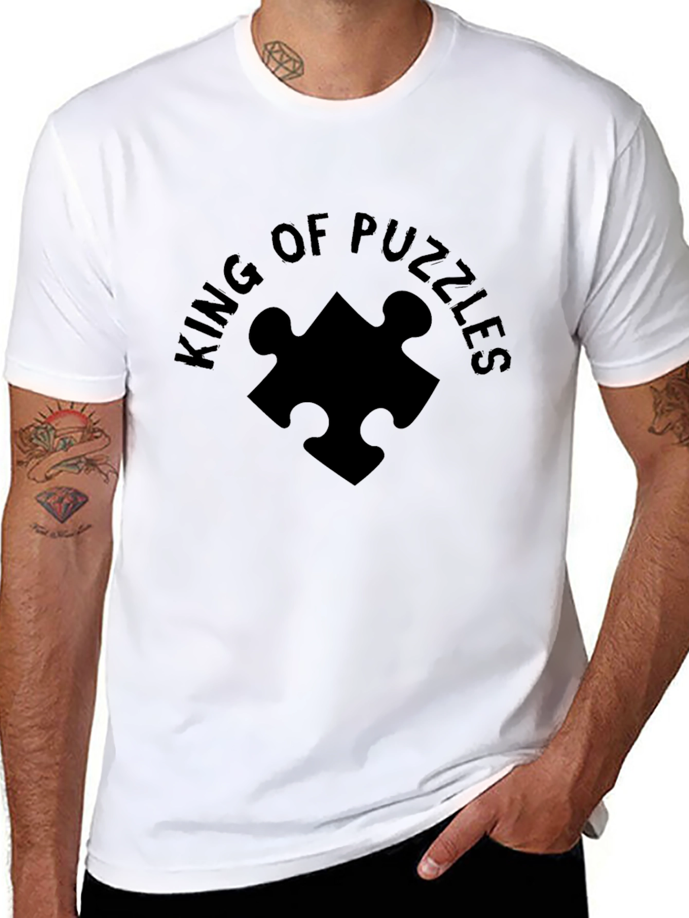 King of Puzzles Graphic T-Shirt