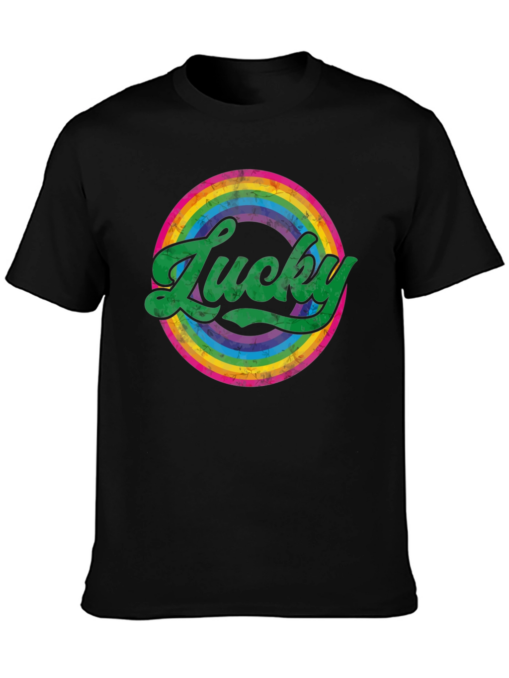 Lucky Rainbow Graphic Tee - St. Patricks Day Shirt