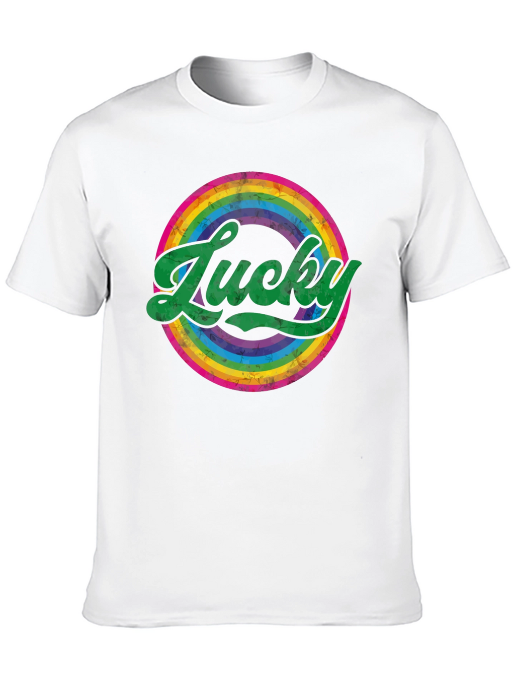 Lucky Rainbow Graphic Tee - St. Patricks Day Shirt