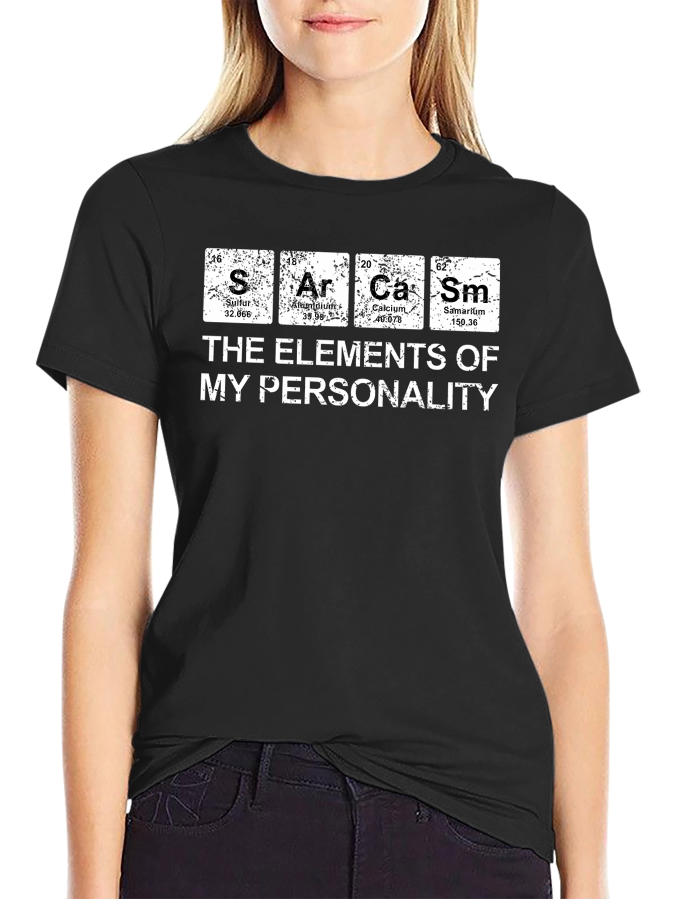 Sarcasm Elements Personality T-Shirt
