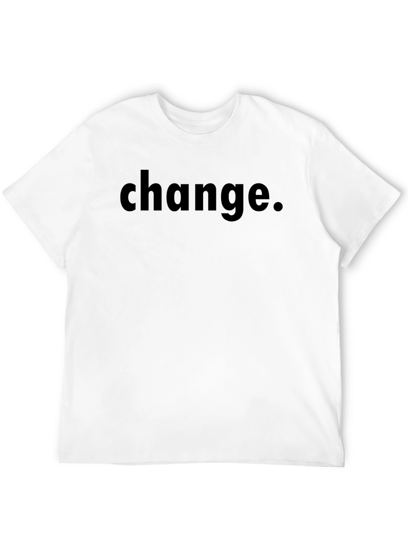 Change Graphic Tee - Bold Statement Shirt