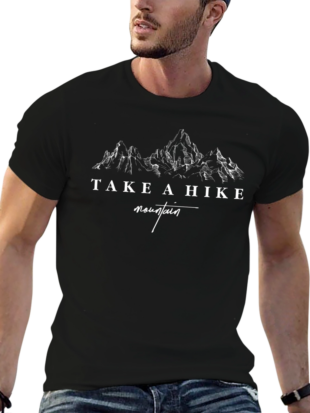 Take a Hike Mountain Graphic T-Shirt