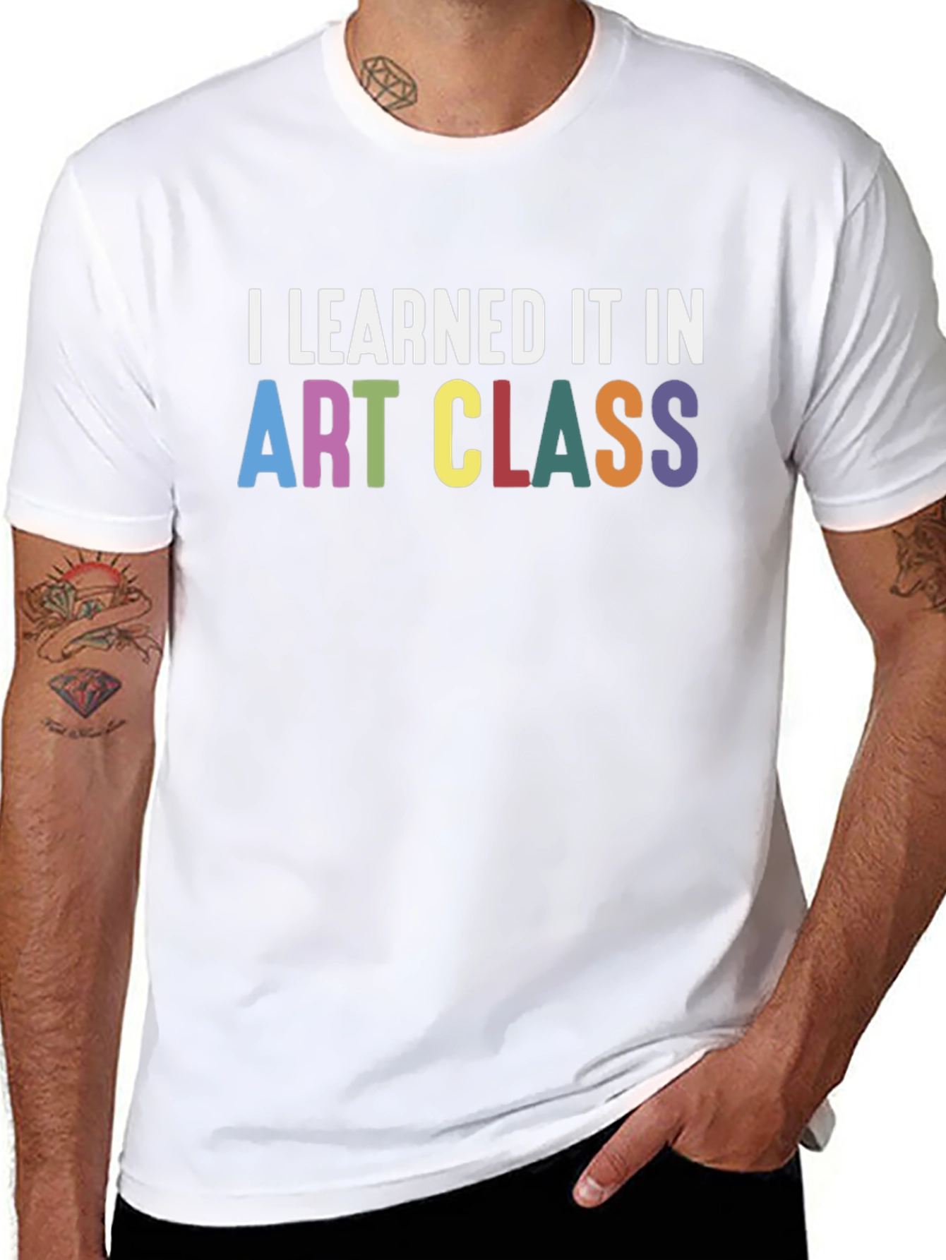I Learned It In Art Class T-Shirt