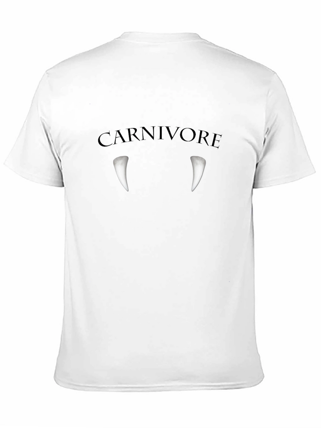 Carnivore Fang Tee - Bold Graphic T-Shirt
