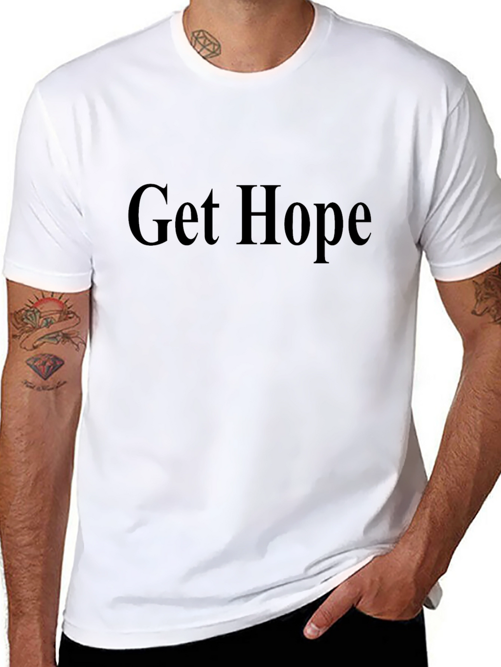 Get Hope T-Shirt - Mens Casual Tee