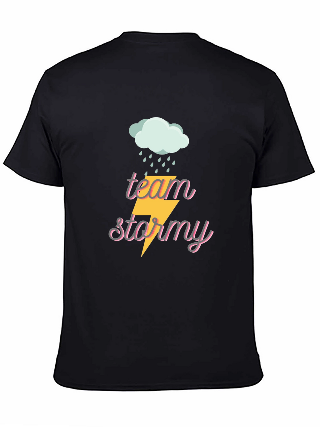 Team Stormy Black T-Shirt