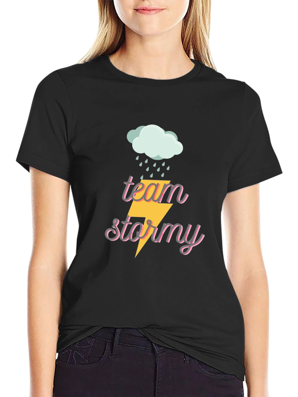 Team Stormy Black T-Shirt
