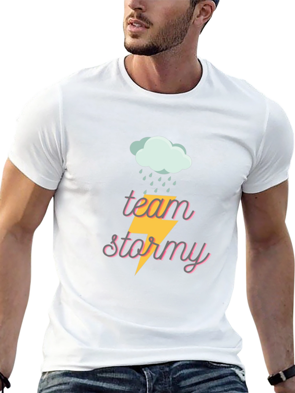 Team Stormy Black T-Shirt