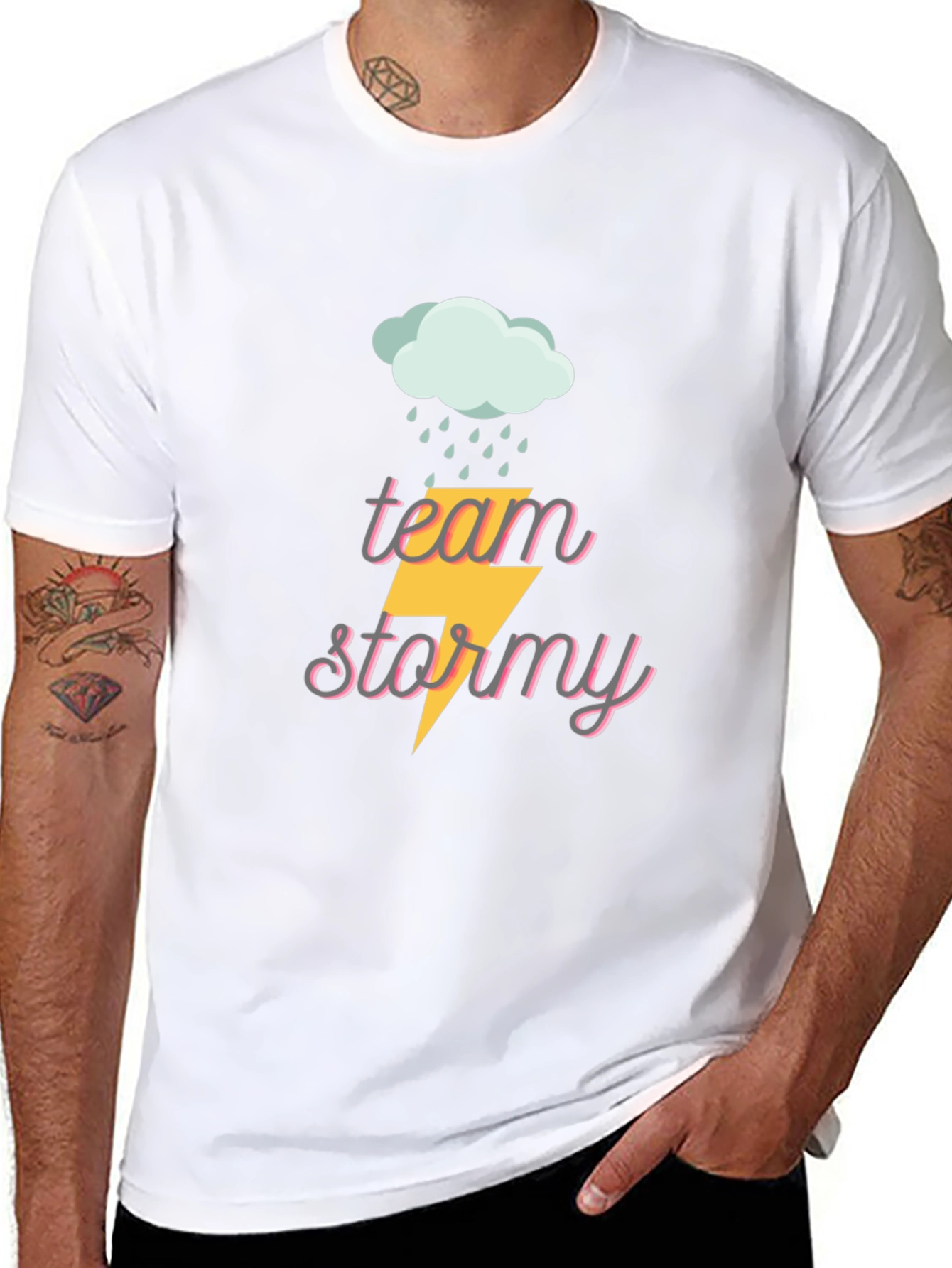 Team Stormy Black T-Shirt