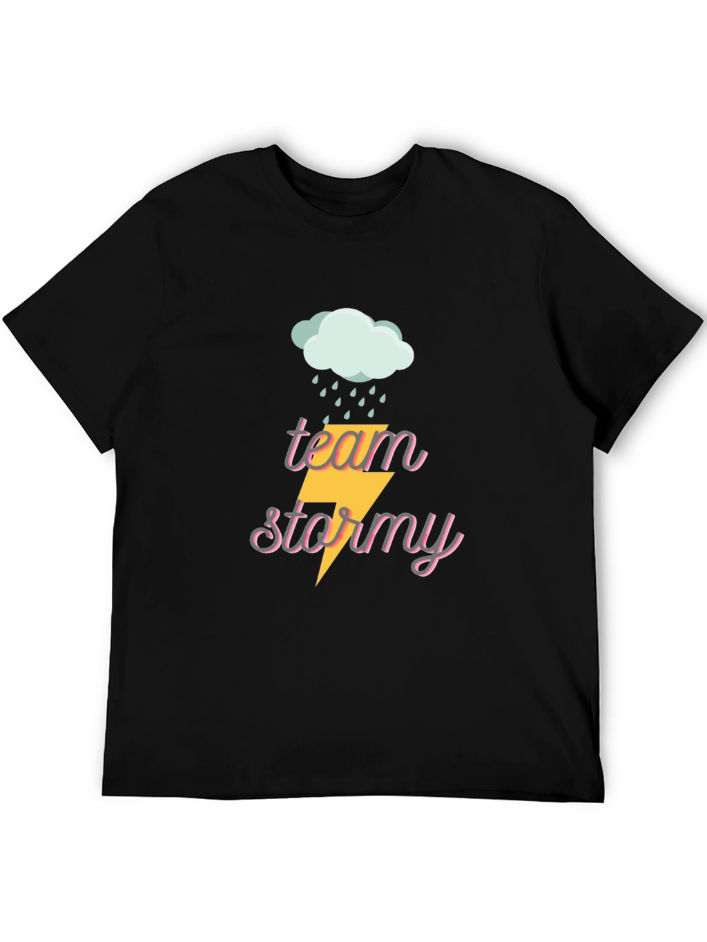 Team Stormy Black T-Shirt