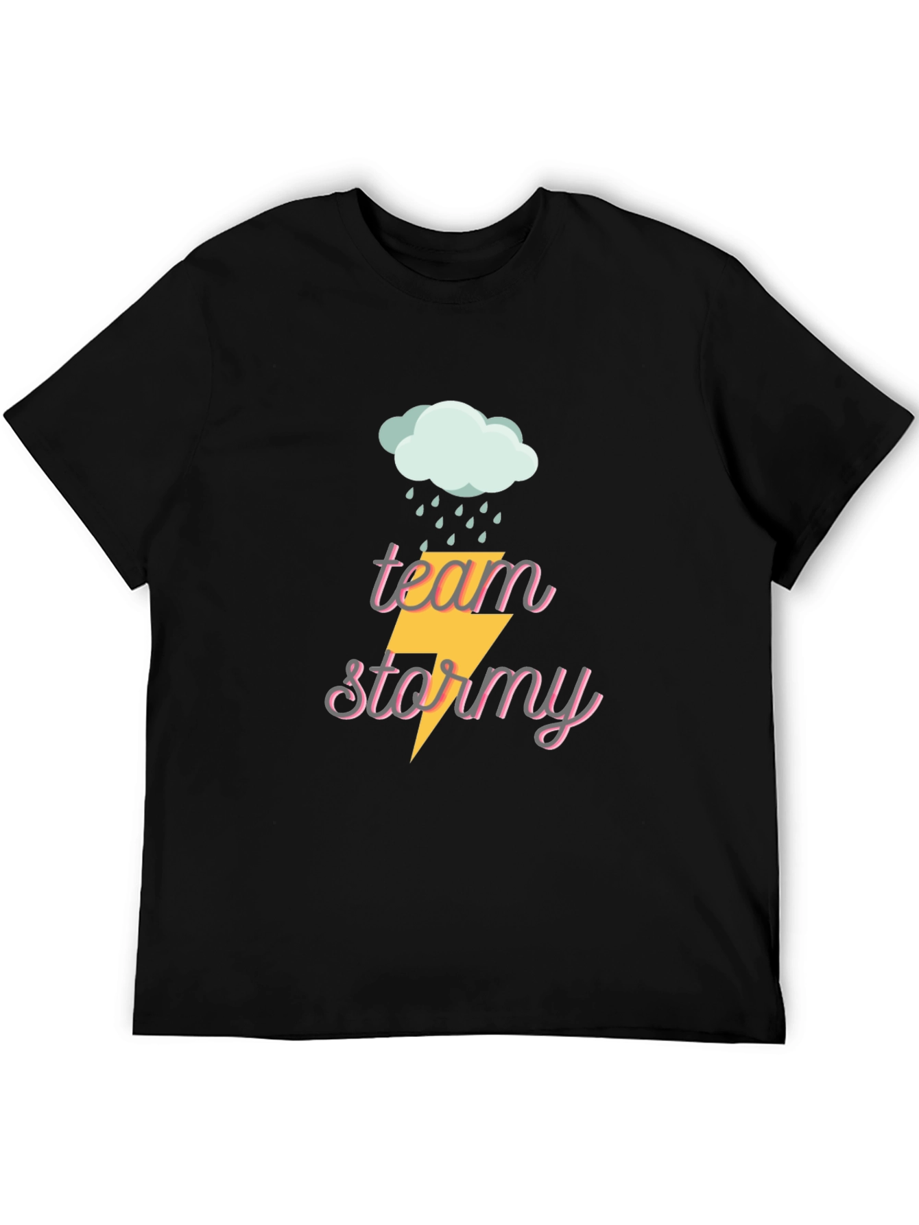 Team Stormy Black T-Shirt