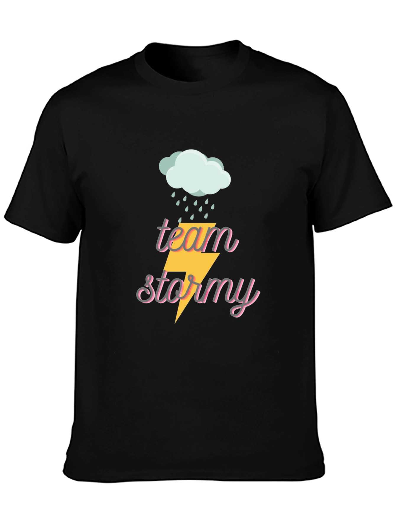 Team Stormy Black T-Shirt