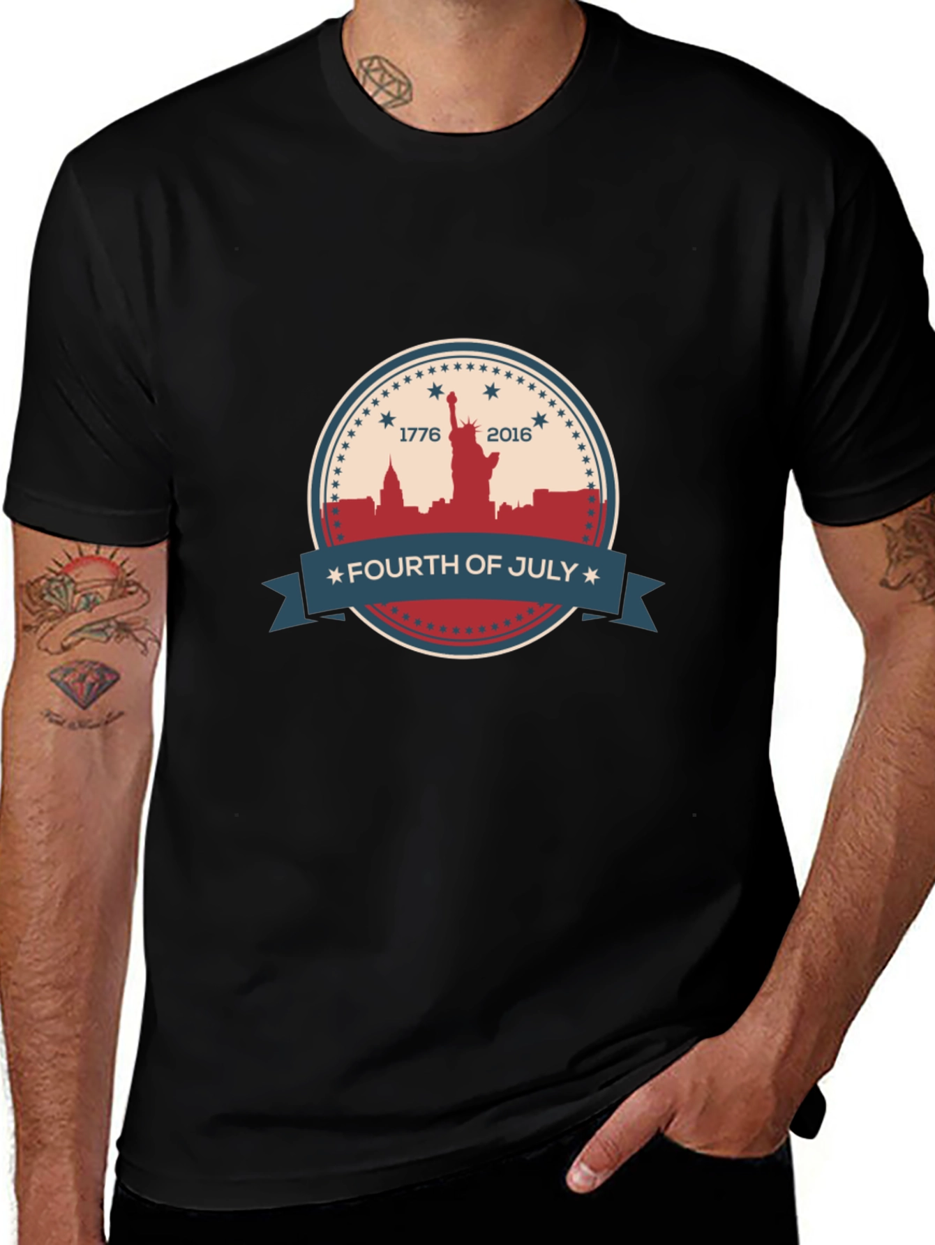 Patriotic Fourth of July T-Shirt