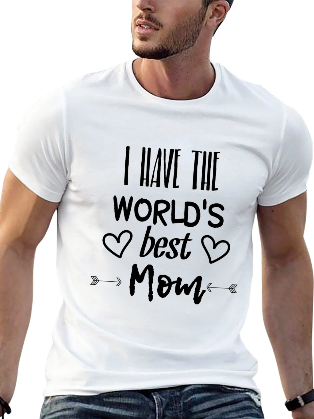 Best Mom Ever Graphic T-Shirt - Black