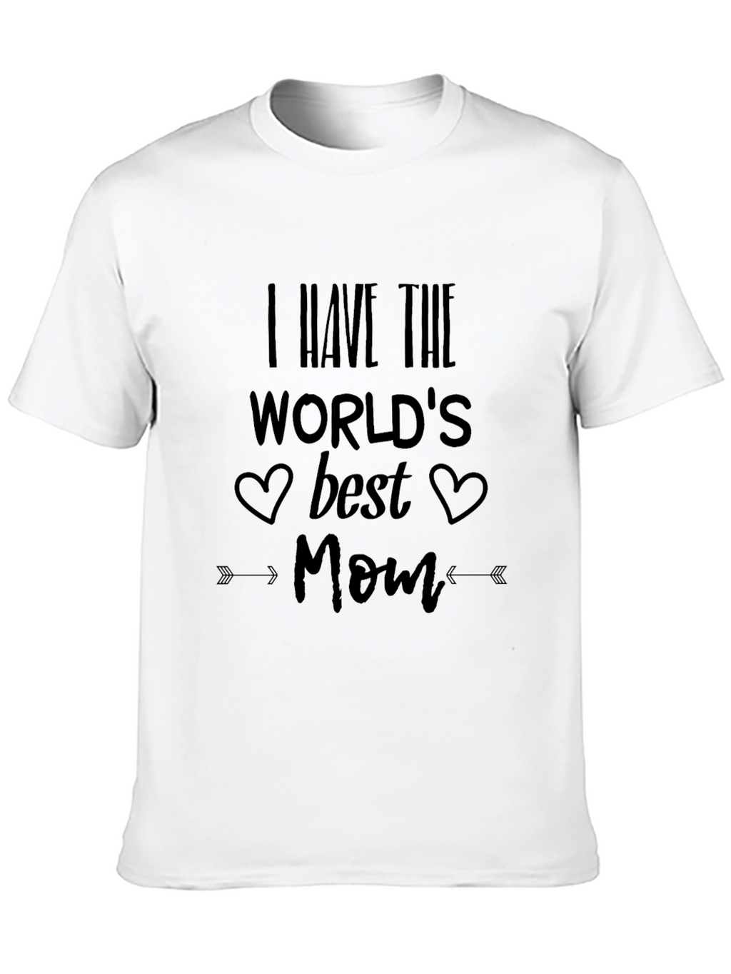 Best Mom Ever Graphic T-Shirt - Black