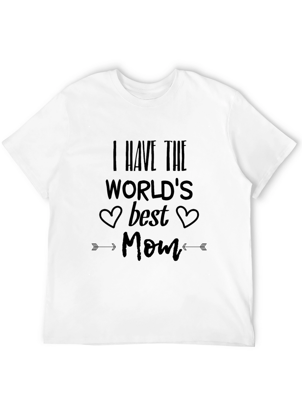 Best Mom Ever Graphic T-Shirt - Black