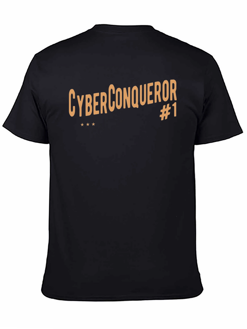 Cyber Conqueror #1 Black T-Shirt
