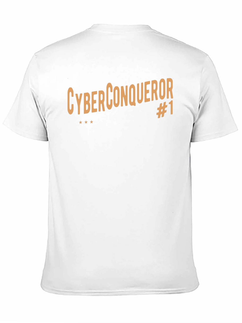 Cyber Conqueror #1 Black T-Shirt