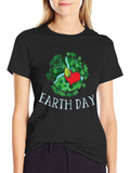 Earth Day Graphic T-Shirt
