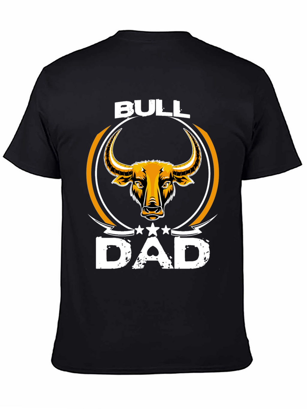 Bull Dad Graphic Tee - Stylish Fathers Day Apparel