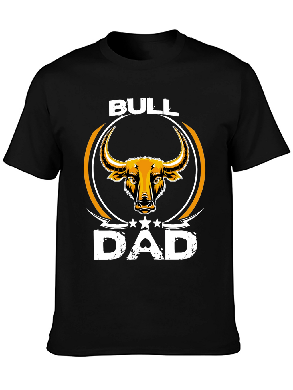 Bull Dad Graphic Tee - Stylish Fathers Day Apparel