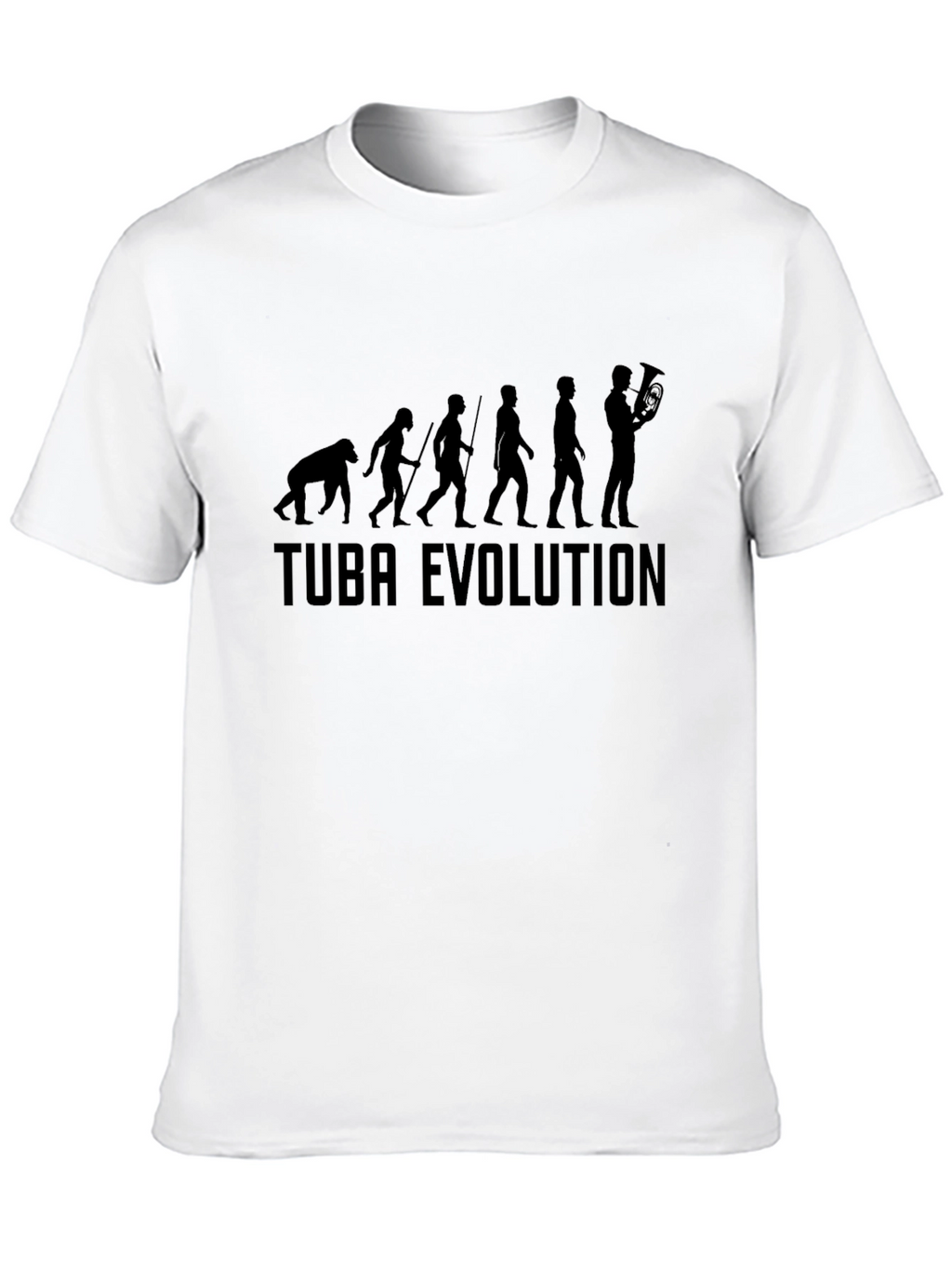 Tuba Evolution Black T-Shirt