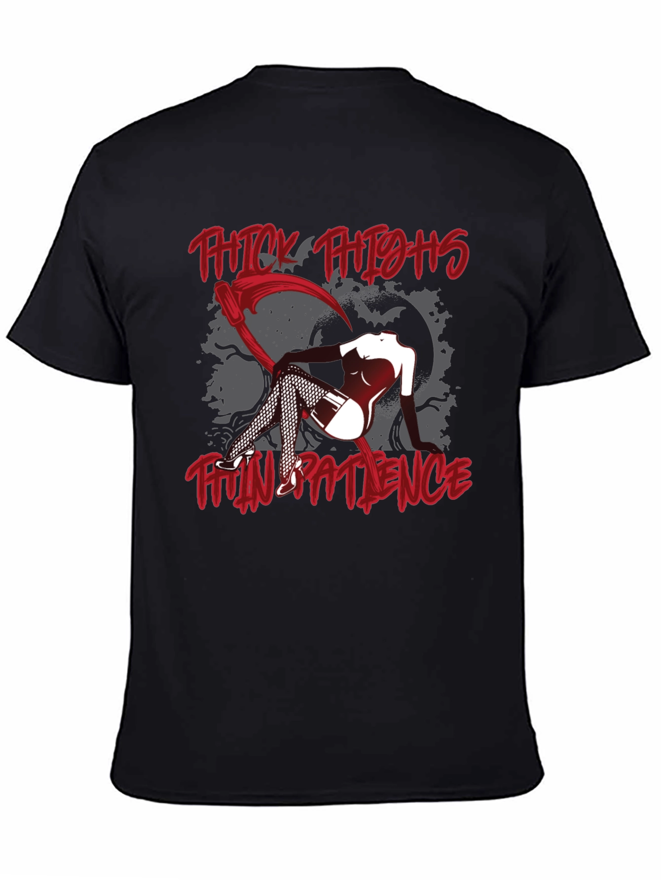 Thick Thighs Thin Patience Graphic Tee
