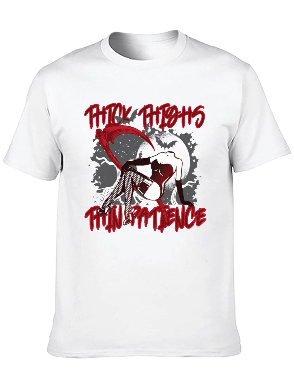 Thick Thighs Thin Patience Graphic Tee