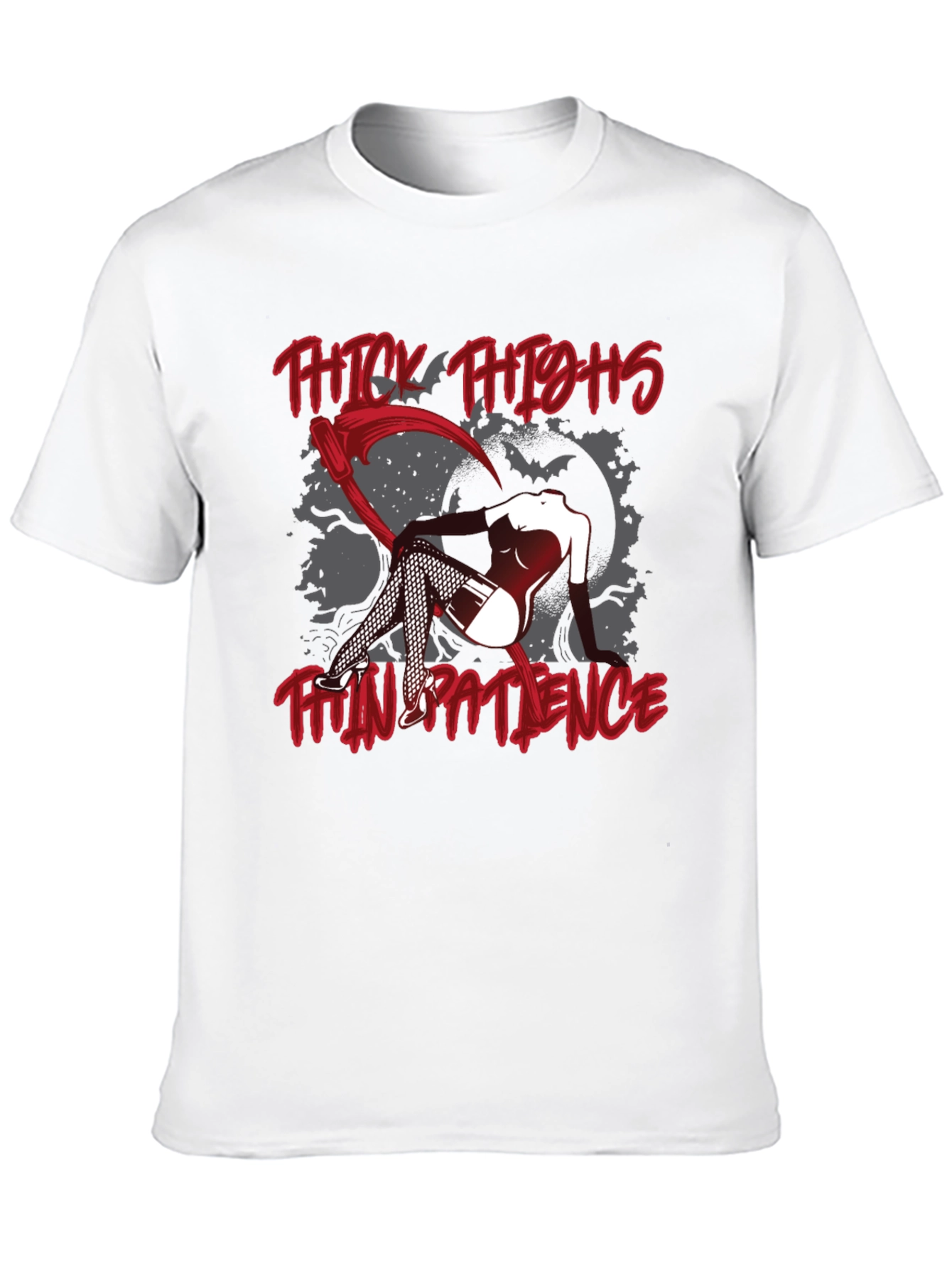 Thick Thighs Thin Patience Graphic Tee