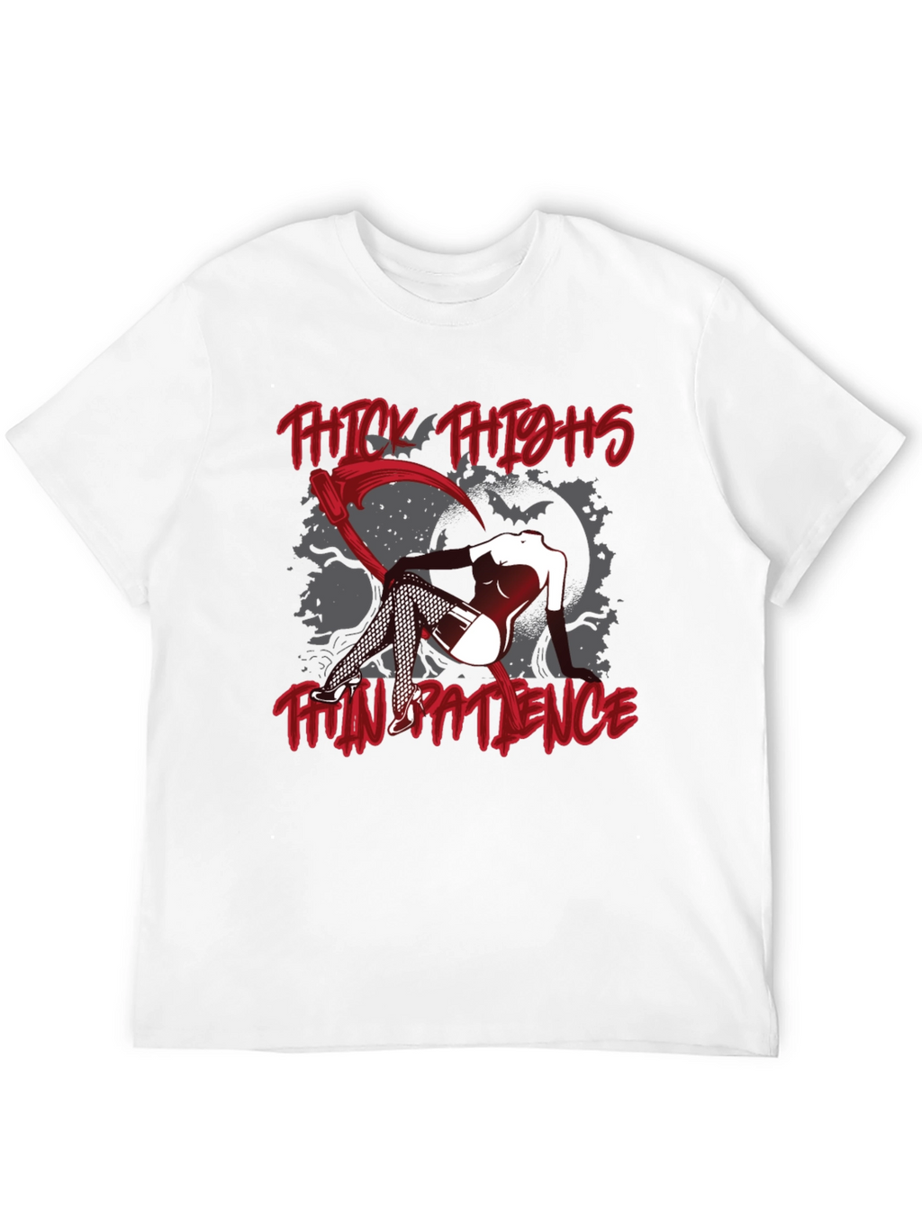 Thick Thighs Thin Patience Graphic Tee