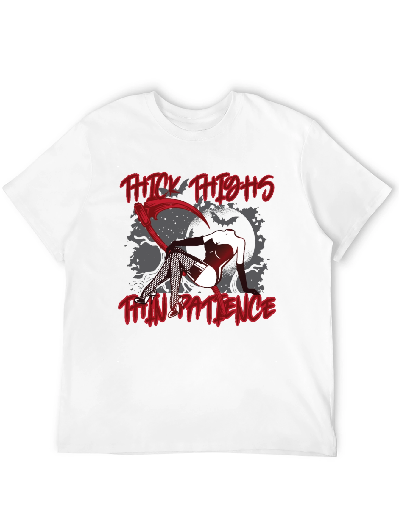 Thick Thighs Thin Patience Graphic Tee