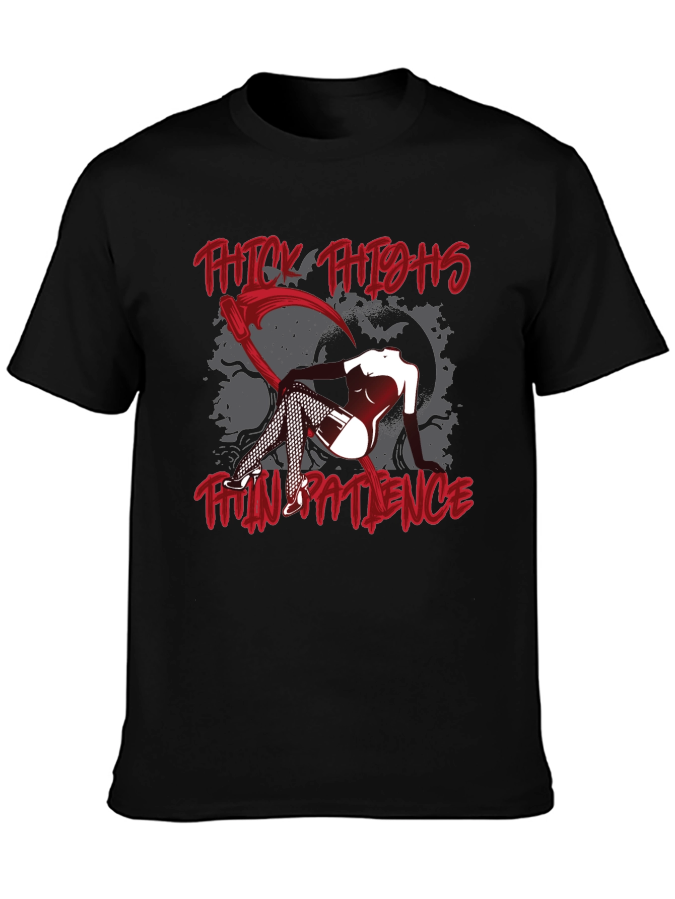 Thick Thighs Thin Patience Graphic Tee