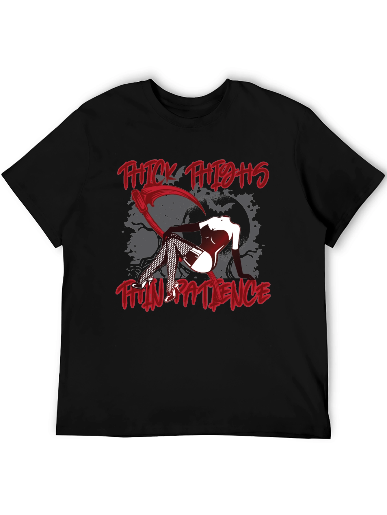 Thick Thighs Thin Patience Graphic Tee