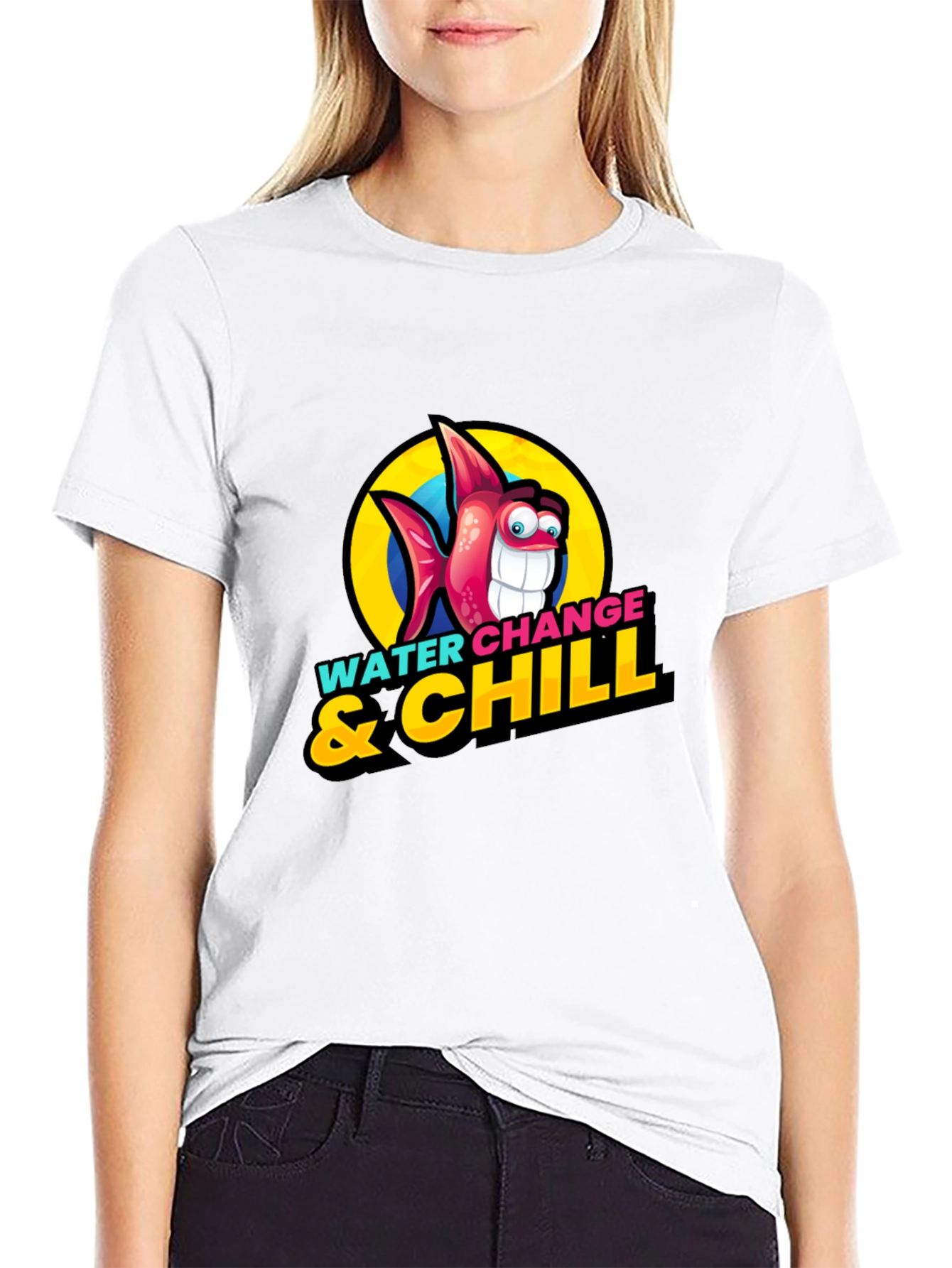 Water Change & Chill Graphic T-Shirt