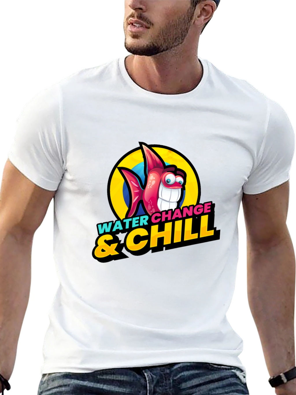 Water Change & Chill Graphic T-Shirt