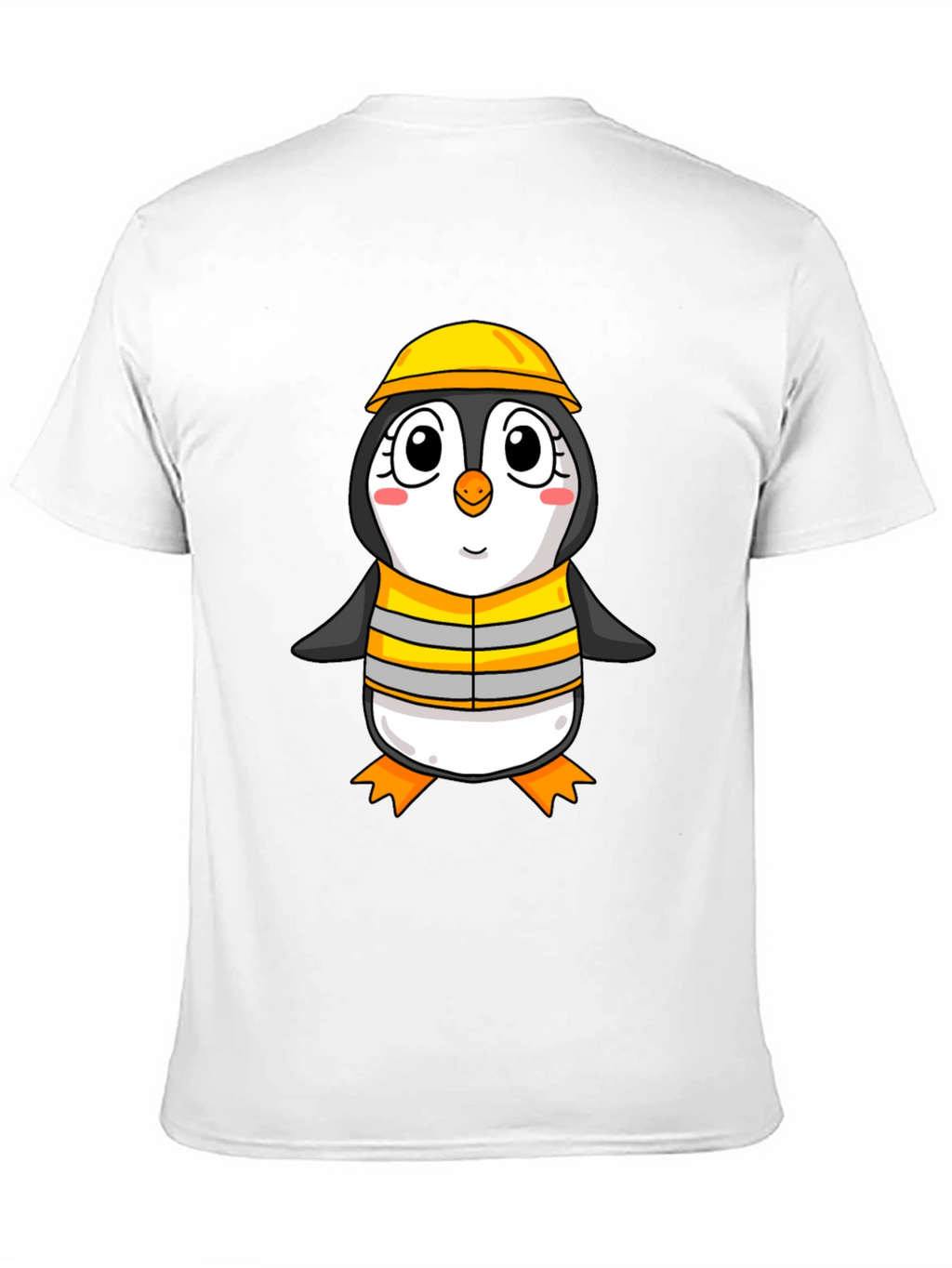 Penguin Construction Worker T-Shirt
