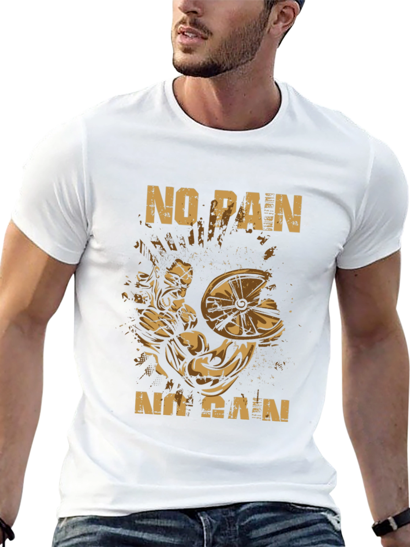 No Pain No Gain Gym T-Shirt