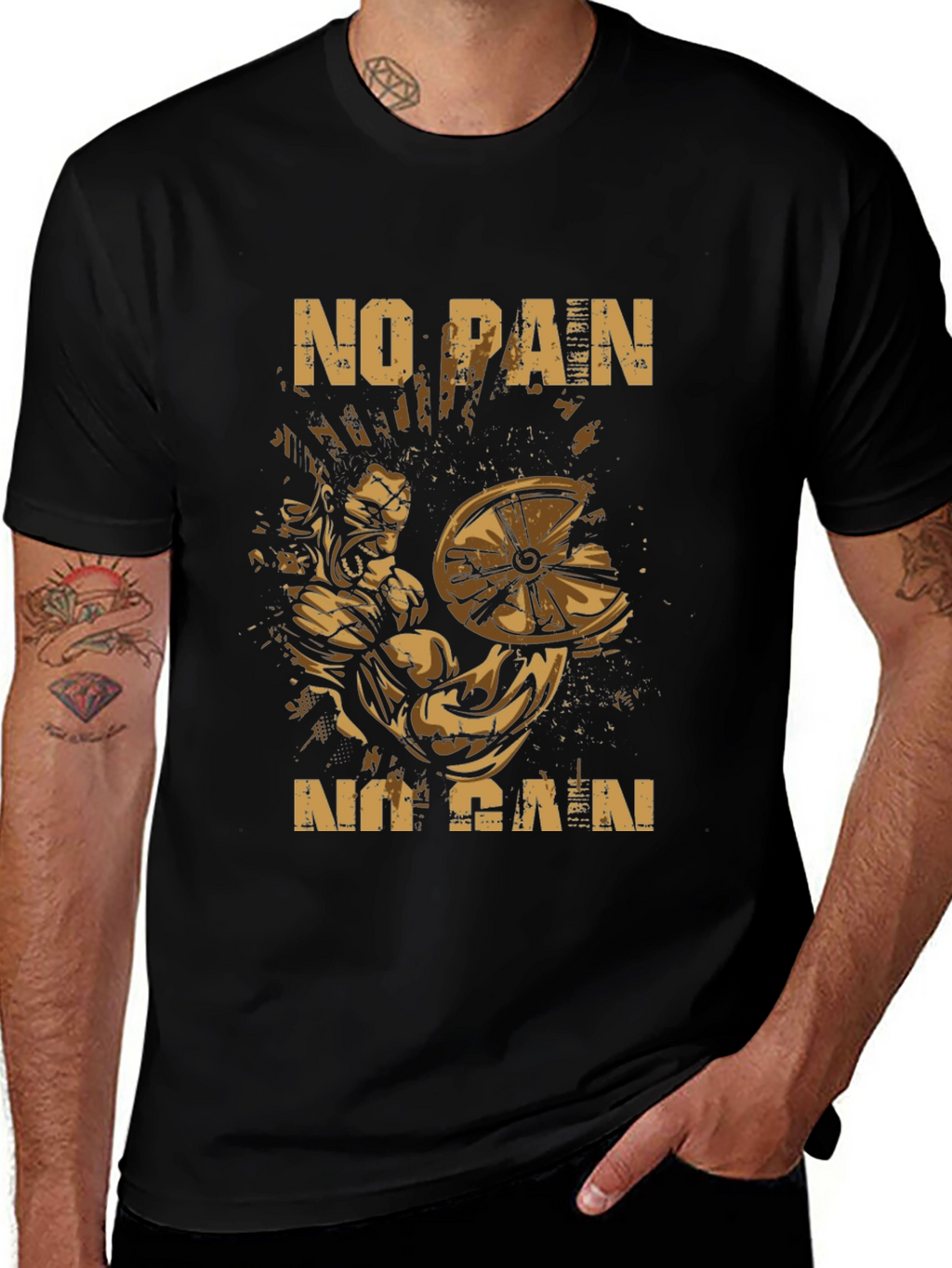 No Pain No Gain Gym T-Shirt
