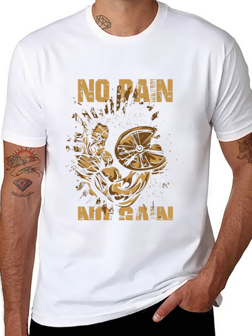 No Pain No Gain Gym T-Shirt