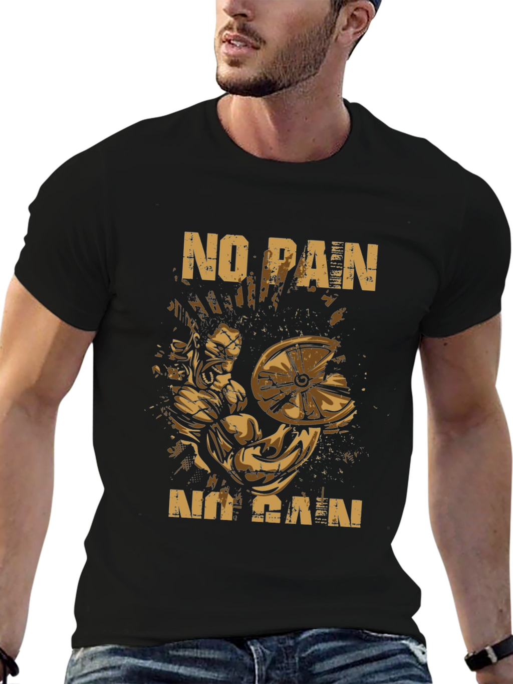 No Pain No Gain Gym T-Shirt