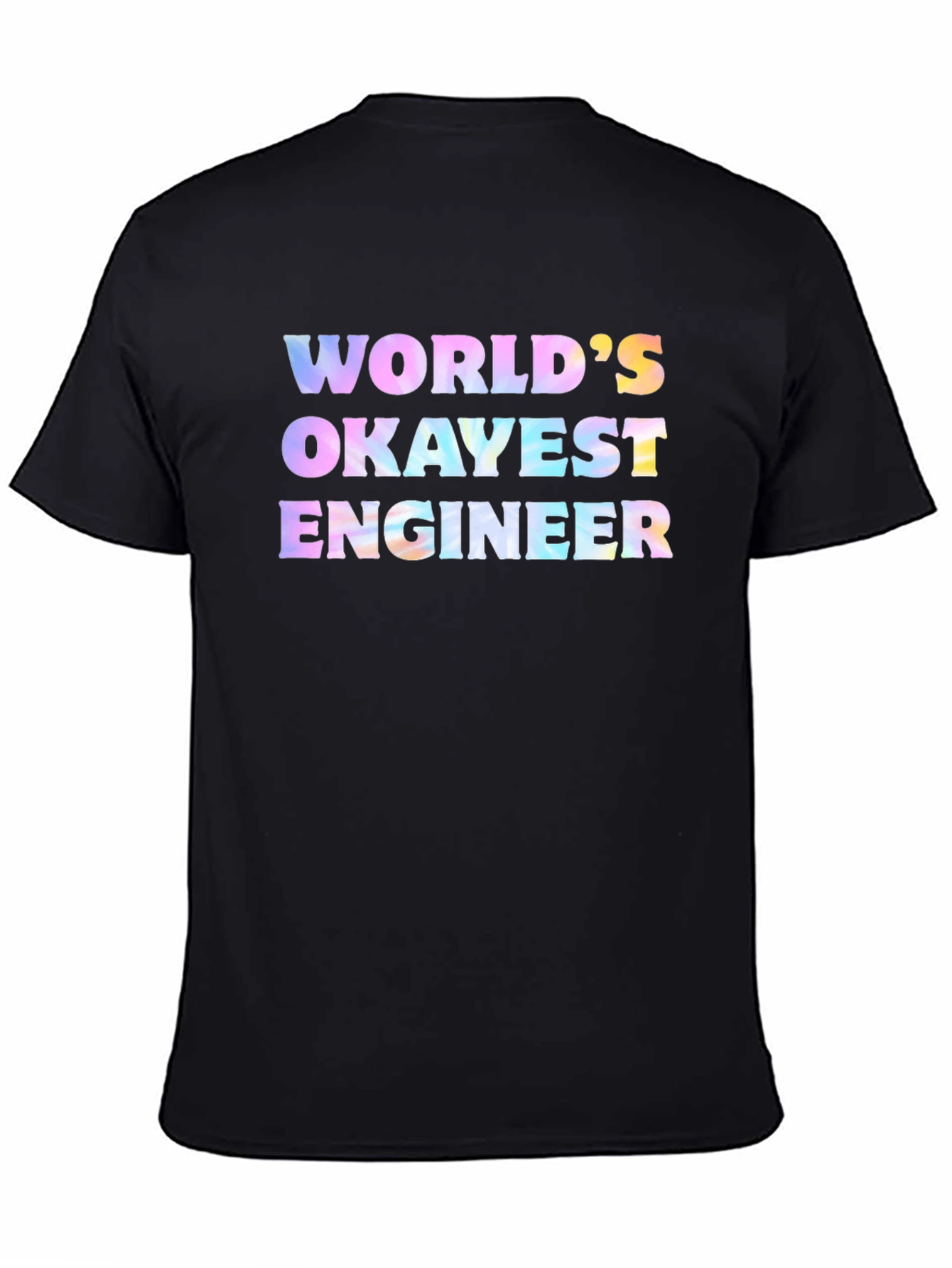 Worlds Okayest Engineer Graphic T-Shirt