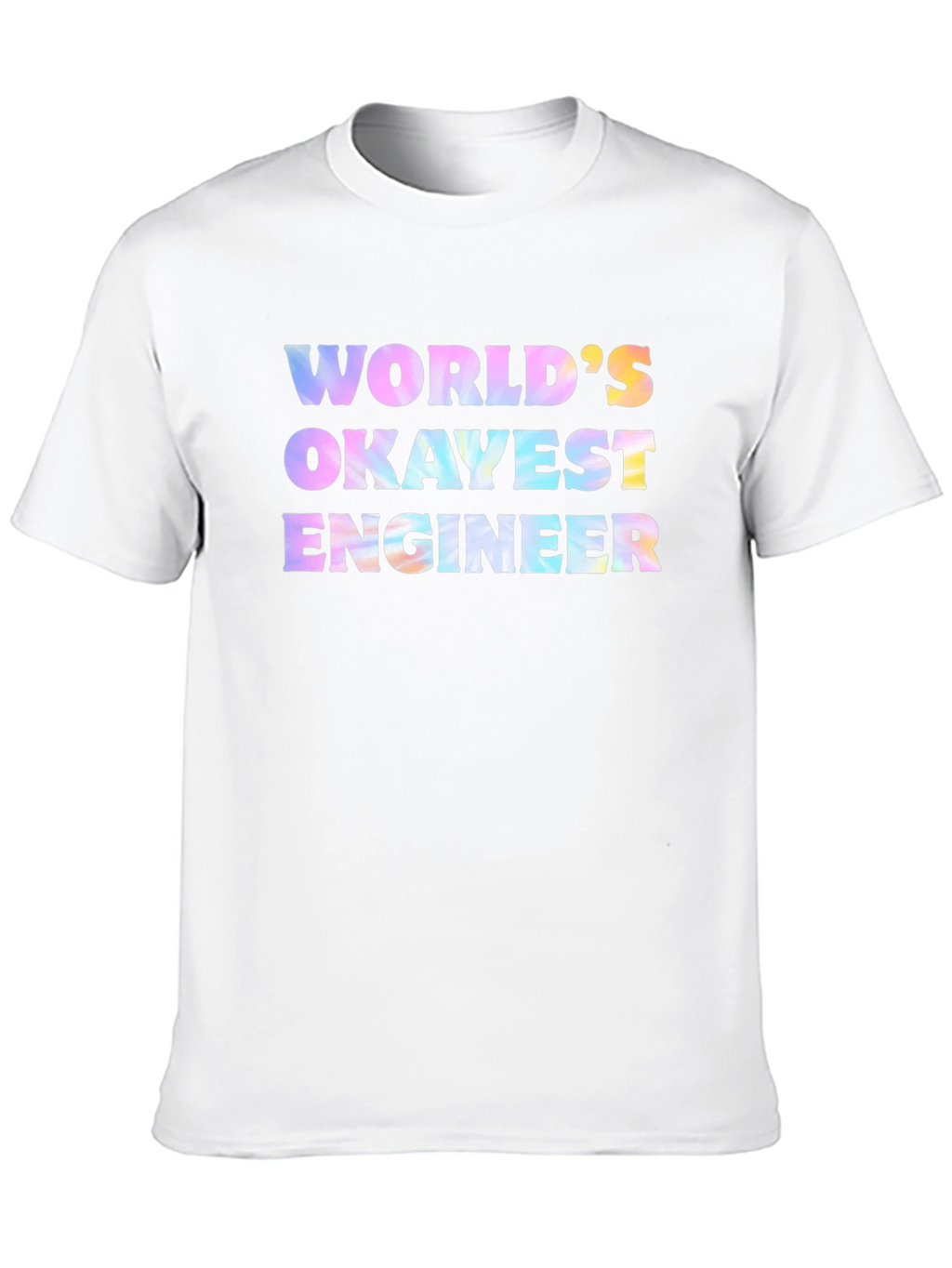 Worlds Okayest Engineer Graphic T-Shirt