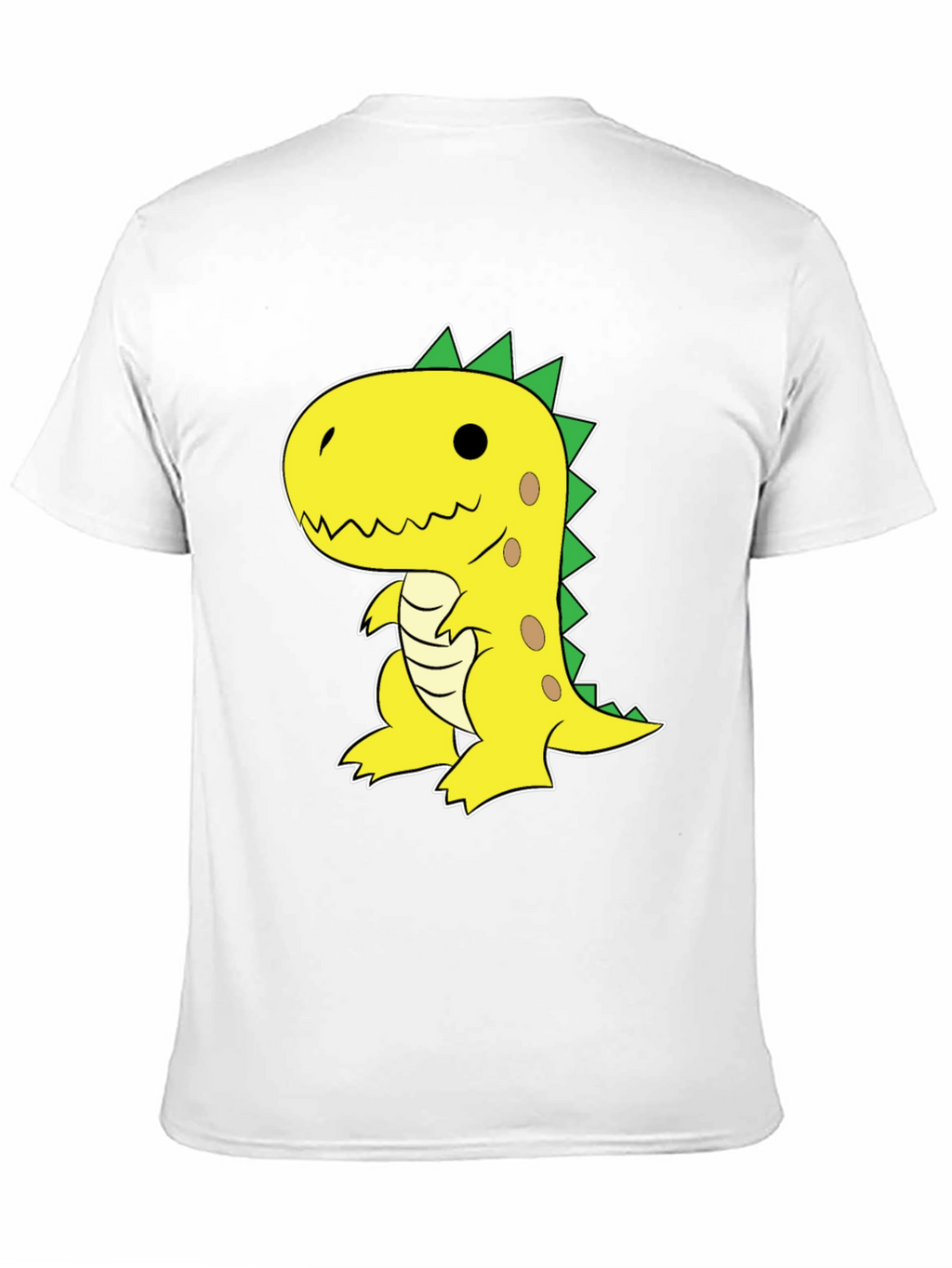 Dino Graphic Tee - Fun & Casual Black T-Shirt
