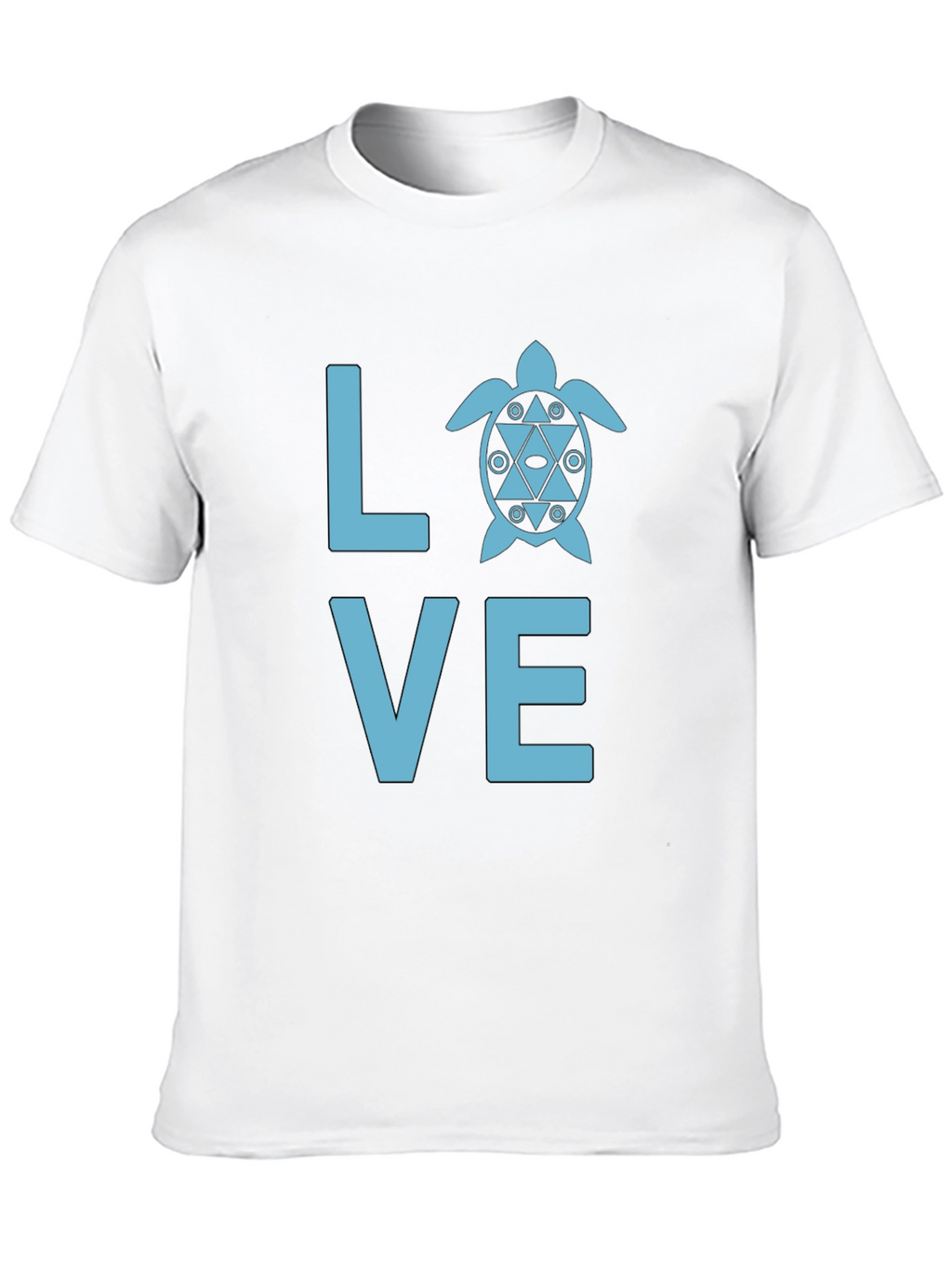 Love Turtle Graphic Tee - Casual Comfort