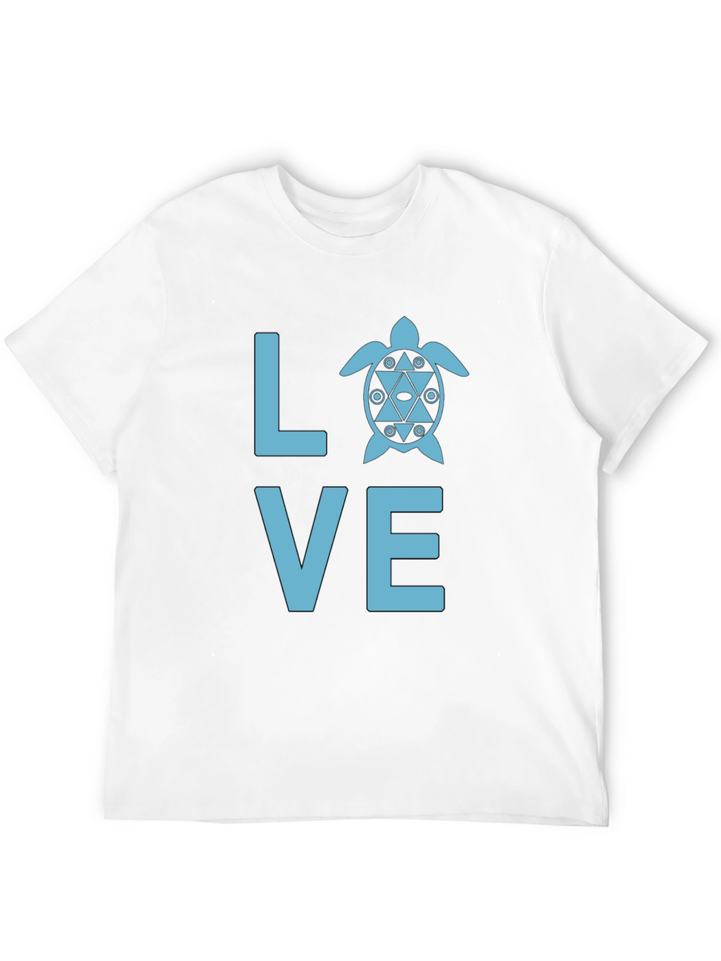 Love Turtle Graphic Tee - Casual Comfort