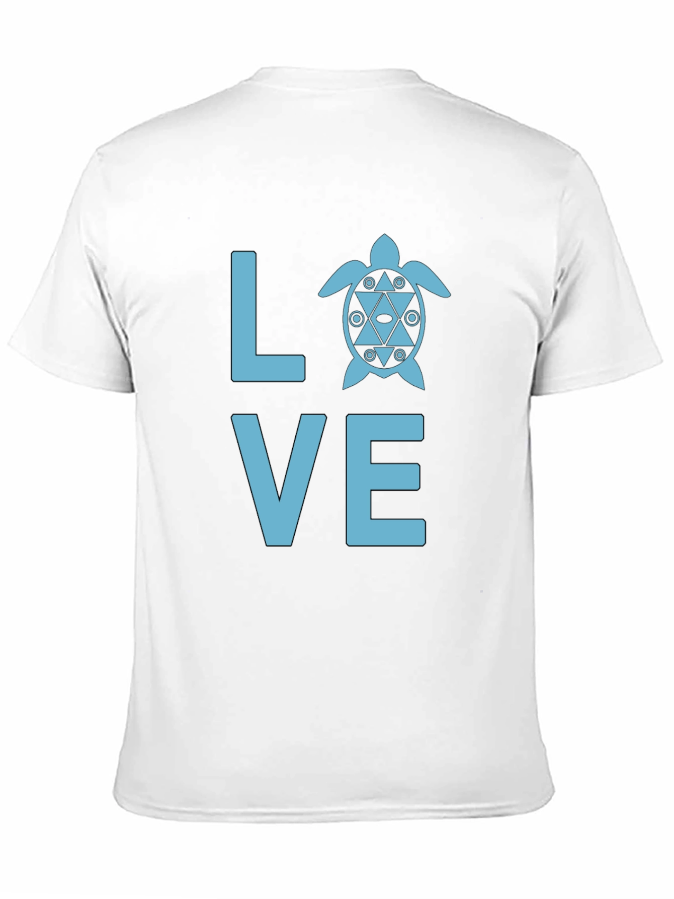 Love Turtle Graphic Tee - Casual Comfort
