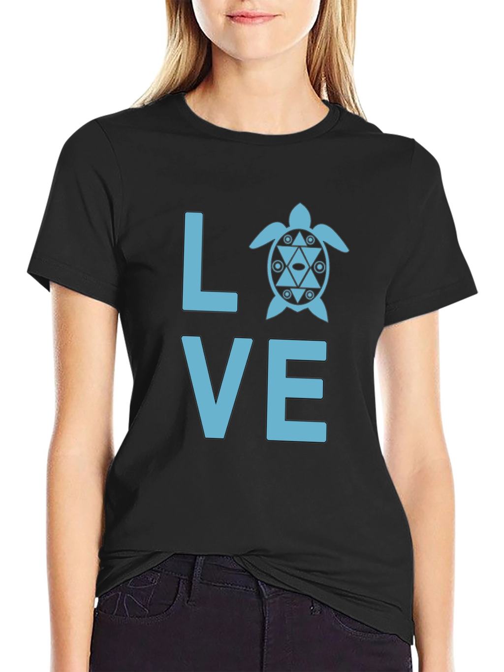 Love Turtle Graphic Tee - Casual Comfort