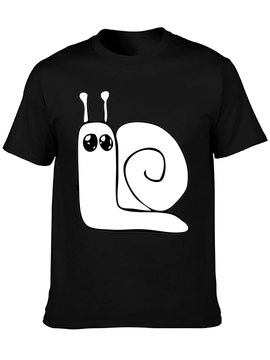 Snail Graphic T-Shirt - Soft Cotton Tee
