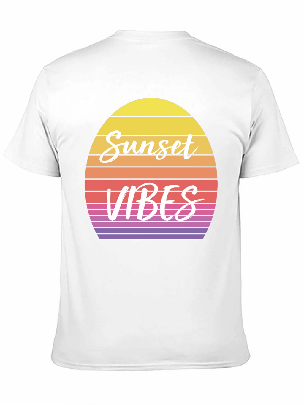 Sunset Vibes Graphic Tee - Retro Style