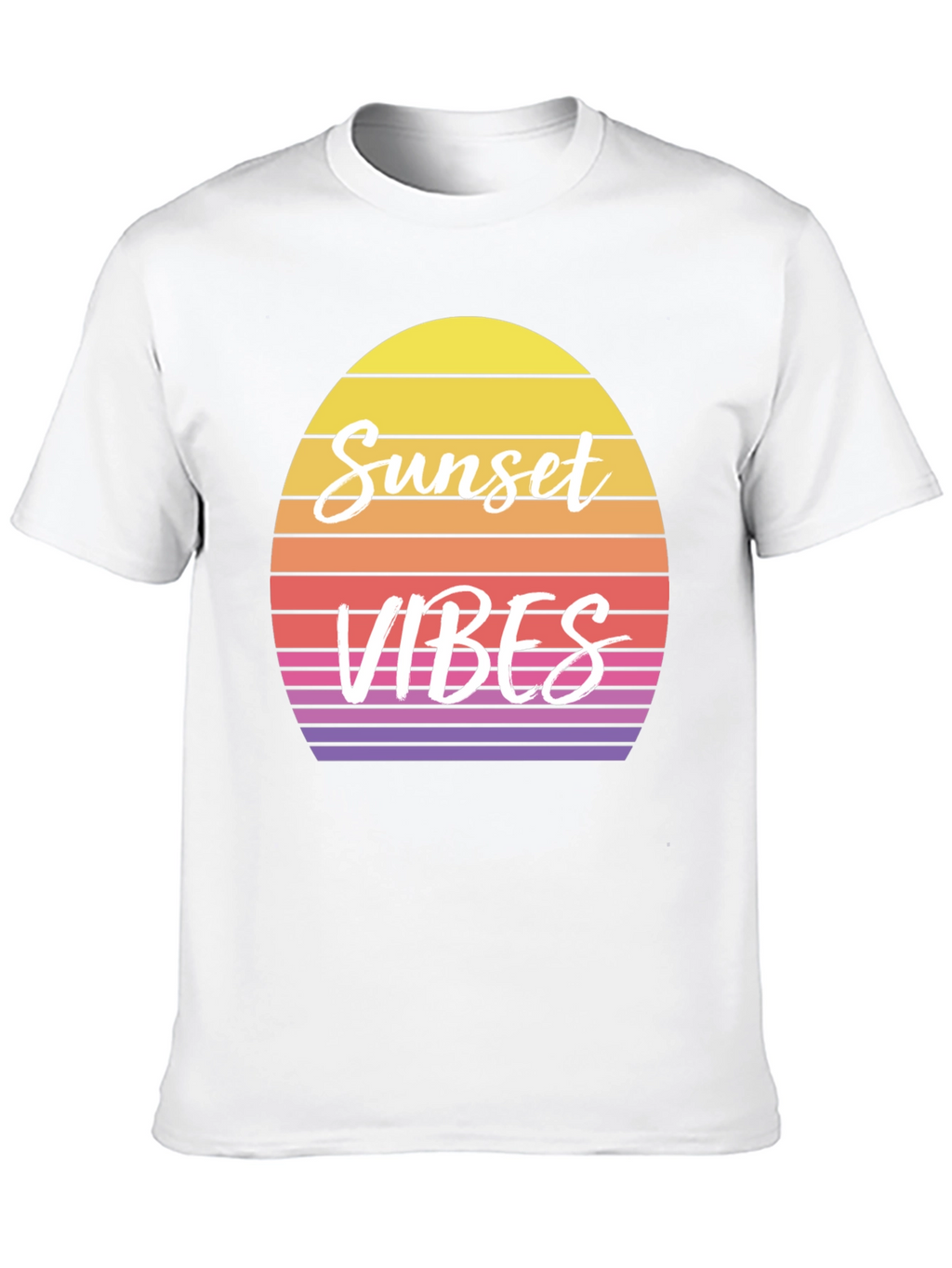 Sunset Vibes Graphic Tee - Retro Style